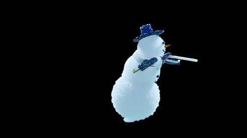 Snowman Dancing HD