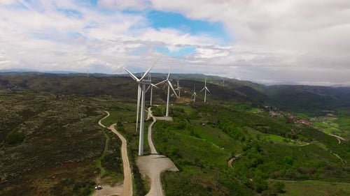 Molinos eólicos eléctricos