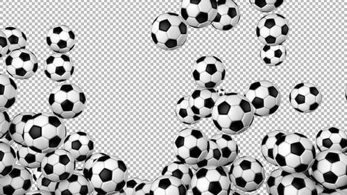 Soccer Ball Transition — Schwarz und Weiß