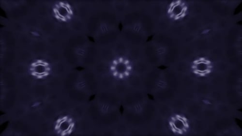 Hypnotic Abstract Fluid Light Pattern Kaleidoscope Loop