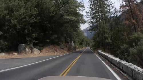 Driving Trough Canyon