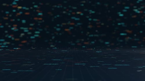 Hintergrund digitaler Daten 4K