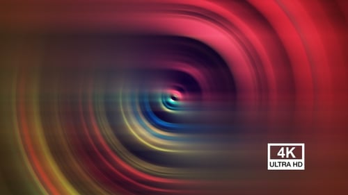 Colored Fractal Abstract Background 4K