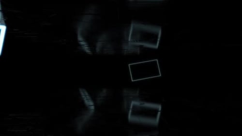 Arrière-plan de boucle lumineuse