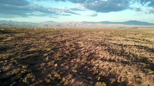 Scottsdale Arizona Desert aerial drone 4k