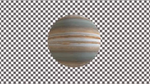 Planet Jupiter mit Alpha 4K V1