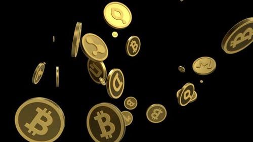 Cryptocurrency Random Icon