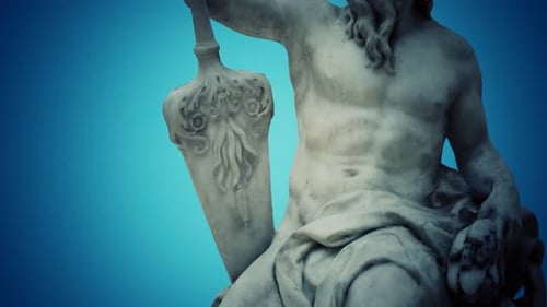 Antique White Marble Statue