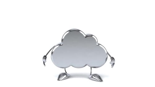 Unterhaltsame Cloud