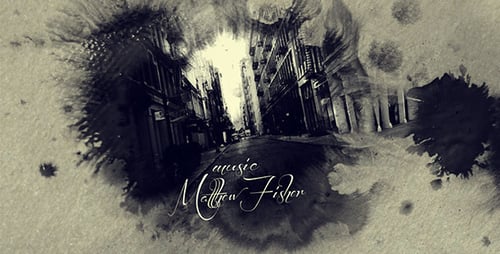 Fluid Ink Reveal Title Sequence