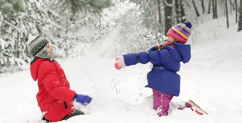 Schnee-Aufregung