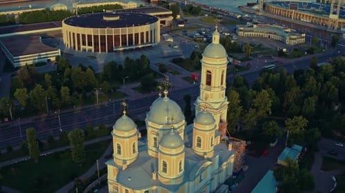 Aerial View of St. Petersburg 98