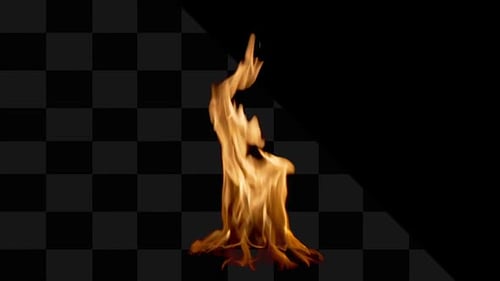 Feuerflammen-Schleife 4