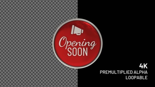 Insignia de apertura pronto