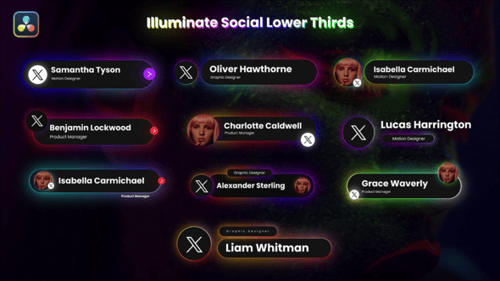 Illuminate Social Lower Thirds