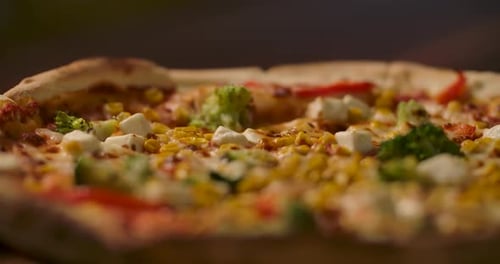 Pizza with Broccoli