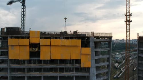 Skyscraper Under Construction