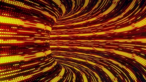 Futuristischer Speedtunnel