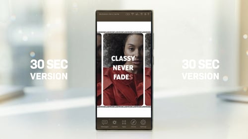 Dynamic Fashion Stories Template with Photo Grids and Animated Bold Text