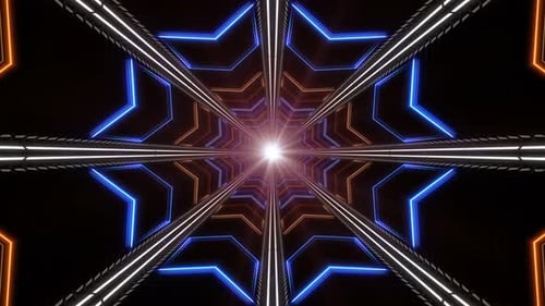 Abstract Vj Tunnel Background Loop