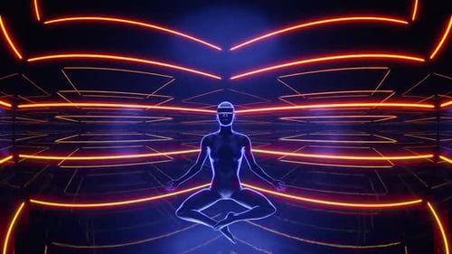 Virtual Reality Digital Technology Concept