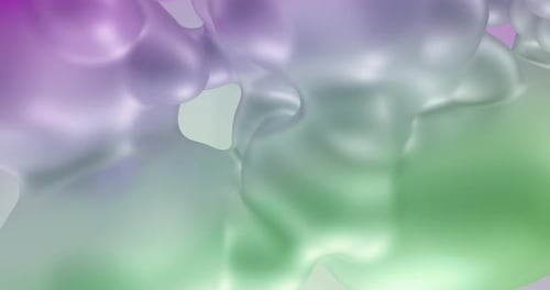 Smooth Fluid Abstract Gradient Background Animation with Organic Blobs