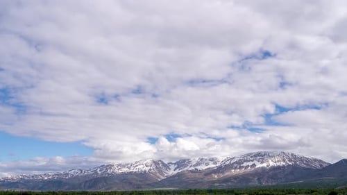 Clouds in the Sky Timelapse