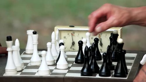 Pushing Chess Time Clock