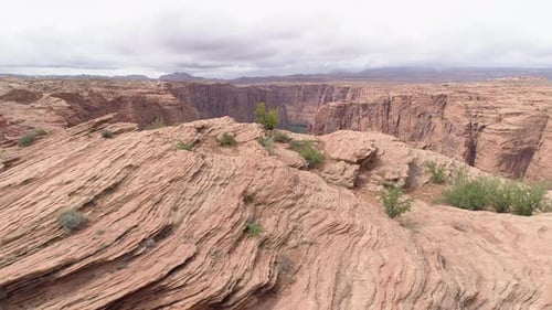 Luftaufnahme des Canyons