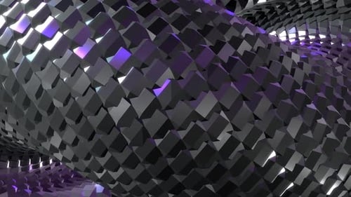 Abstract Black And Purple Background