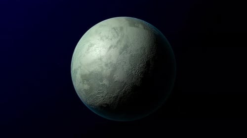 Realistic 3D Planet Rotation in Starry Space