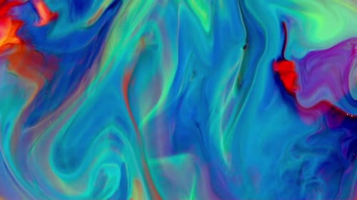 Abstract Colorful Invert Paint Exploding Texture 130