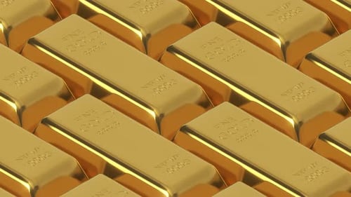Gold Bars V2 - 4K