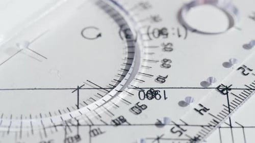 Plan Blueprint Nahaufnahme