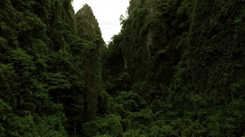 Montagne aérienne de calcaire 20