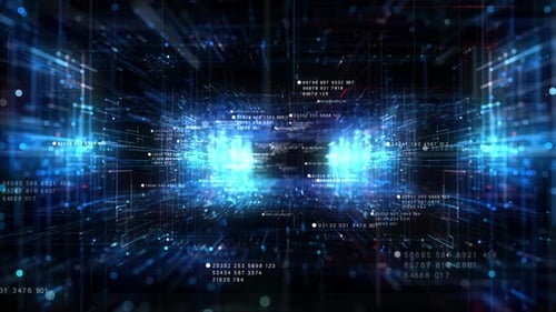 Conexões de rede digital do ciberespaço 01357