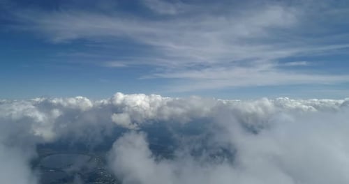 Aerial View of a Breathtaking Cloudscape