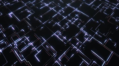 Fond de ligne abstrait HD