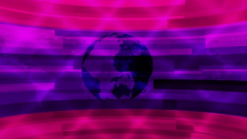 Hintergrundanimation für Technologie-Nachrichten. Vd 1359