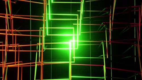 Bright LED Background VJ 4K