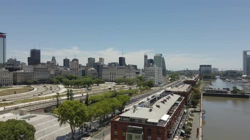 Aerial View of Urban Cityscape During Daytime