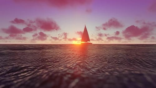 Sailboat Sunset