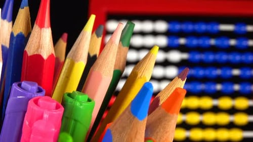 School Equipment Colorful Pencils 5