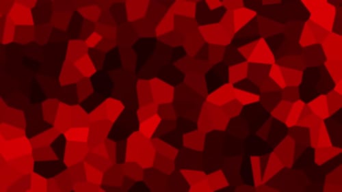 Abstract Red Geometric Shifting Shapes Seamless Loop Background Animation