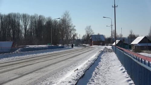 L'hiver dans le village de Surazh 05