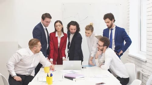 Successful Business People in Office