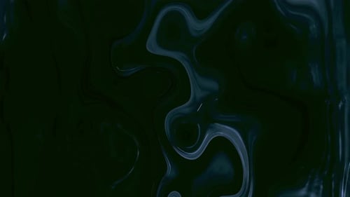 Abstract Fluid Organic Waves Dark Seamless Loop Background