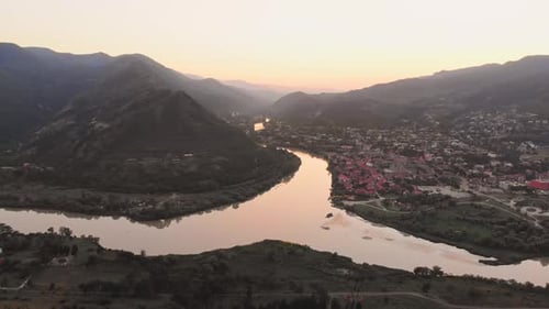Static View Mtkvari River
