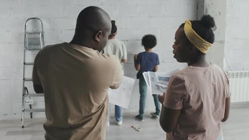 African-American Family Remodeling House