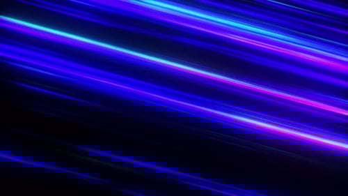 Dynamic Glowing Neon Light Streaks Background